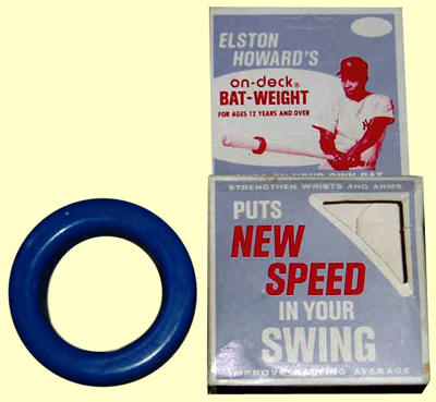 Elston Howard's On - Deck Bat Weight