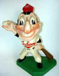 1947 Mazzolini Cleveland Indians Statue