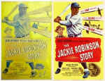 The Jackie Robinson Story Movie Poster / Lobby Card