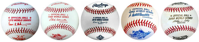 Official World Series Baseballs