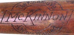 McKinnon baseball bat 