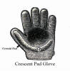 Crescent Pad Baseball Glove