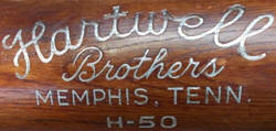 Hartwell Brothers Baseball Bat
