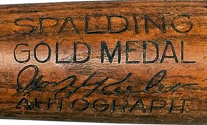 1908-1910 Spalding Bat Manufaturing Period