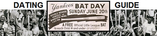 Yankees Bat Day Dating Guide