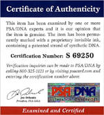 PSA/DNA Authenticating Service