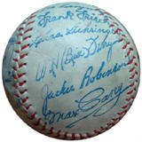 1960s Hall Of Fame Souvenir Baseball