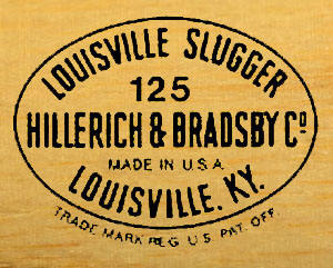 1916 - 1929  HILLERERICH & BRADSBY Co Oval