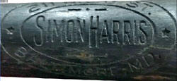 Simon Harris Baseball Bat