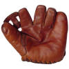 Prewar Split Finger Baseball Glove