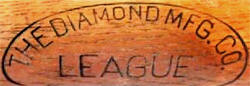 The Diamond MFG. Co. Baseball Bat