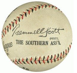 Southern Association Trammell Scott baseball
