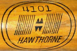 Montgomery Ward Hawthorne Baseball Bat