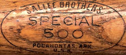Sallee Brothers Baseball Bat