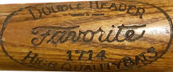 Favorite Baseball Bat (Sears)