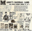 Mickey Mantle Magazine Manny's Baseball World ad