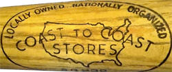 Coast to Coast Stores baseball Bat