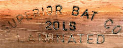 Superior Bat Co. Baseball bat