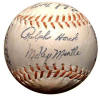 1962 Yankees Souvenir Autograph Baseball