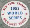 World Series Pin Back Button