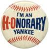 I'm an H-Onorary Yankee H-O Oatmeal New York Yankees Pin-back Button
