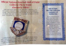 Legends of Baseball HOF Collectors Pin