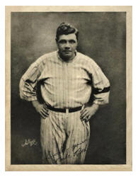 1920 Babe Ruth Pathe Actuelle photo premium