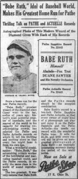 The Babe Ruth Home Run Story 