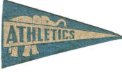 Red Ball Sales Company Athletics Mini Pennant