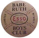 Babe Ruth reproduction pin