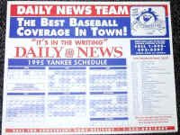New York Yankees Daily News Baseball Strike Promotion