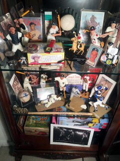 baseball Memorabilia Showcase display