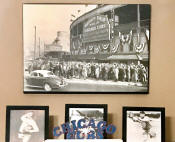 Vintage Baseball Memorabilia collectibles display