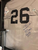 Wade Boggs autougrahed Jersey collection