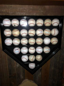 Autographed Baseball Collection Display Case