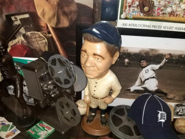 Alex's Baseball Antiques Showcase Room