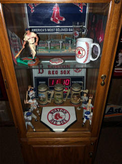 Baseball Memorabilia Dispay Case
