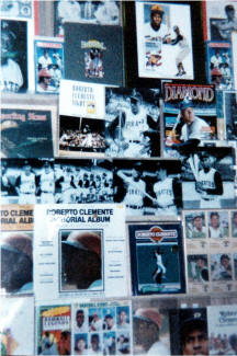Roberto Clemente Baseball Memorabilia Collection