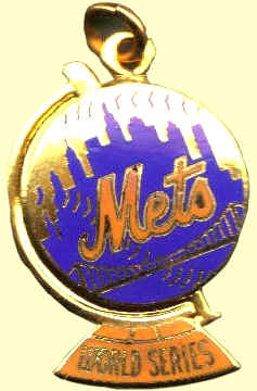 1973 New York Mets World Series Press Pin