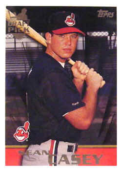 1996 Topps Card 25 Sean Casey RC