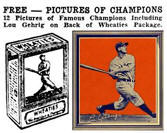 Baseball and The Breakfast of Champions Wheaties Memorabilia